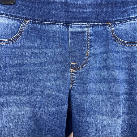 Size Petite 2 Old Navy Blue Rockstar Style Skinny Jeans Jeggings Stretch - Picture 6 of 12